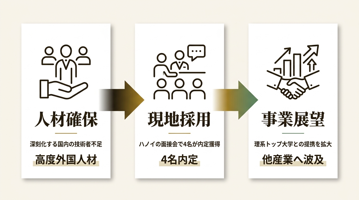 テクノブリッジNKE株式会社 ニュース要点の図解