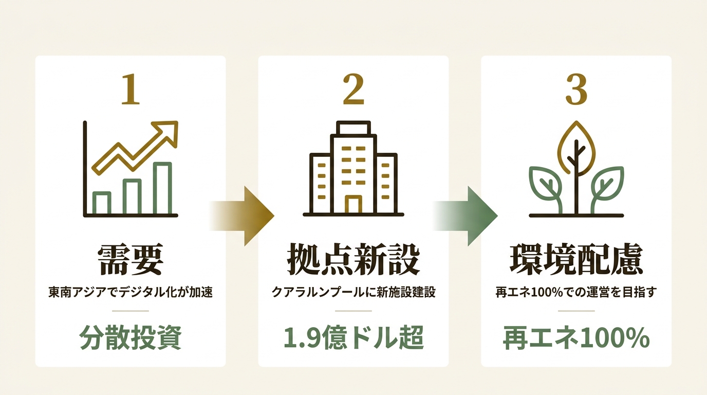 エクイニクス・ジャパン株式会社 ニュース要点の図解