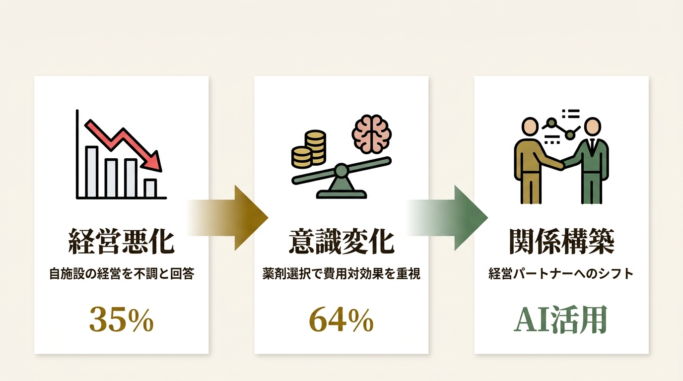 株式会社医薬情報ネット ニュース要点の図解