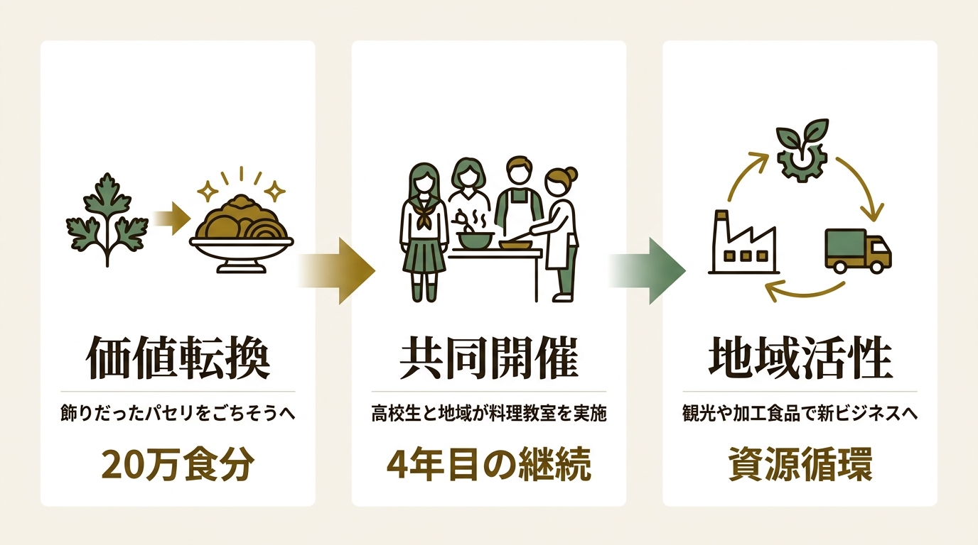 特定非営利活動法人唐津Farm&Food ニュース要点の図解