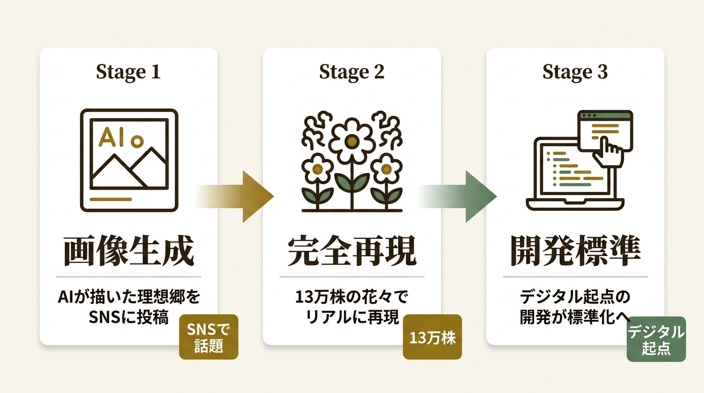 明和興産株式会社 東京ドイツ村事業部 ニュース要点の図解