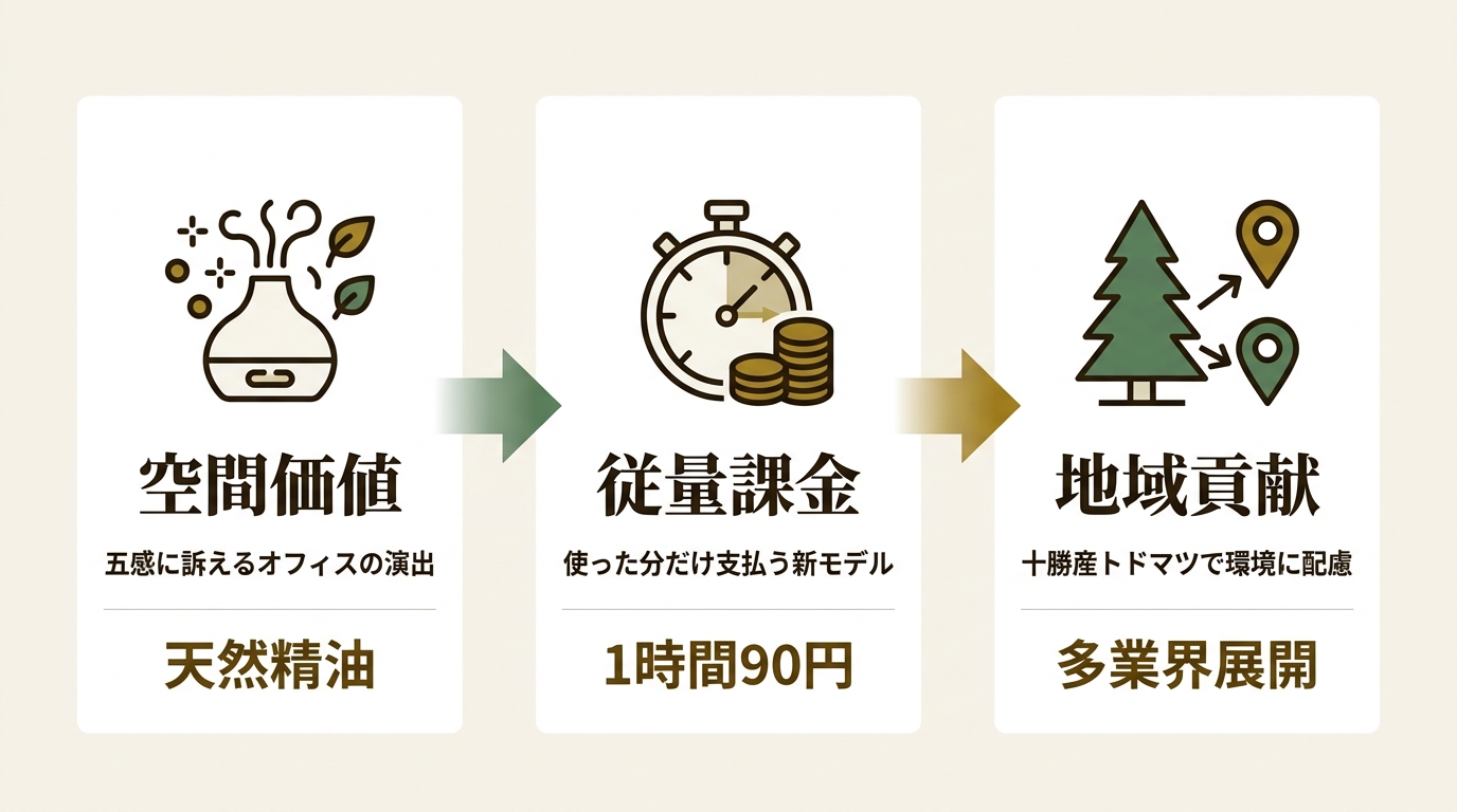 株式会社あかつき ニュース要点の図解