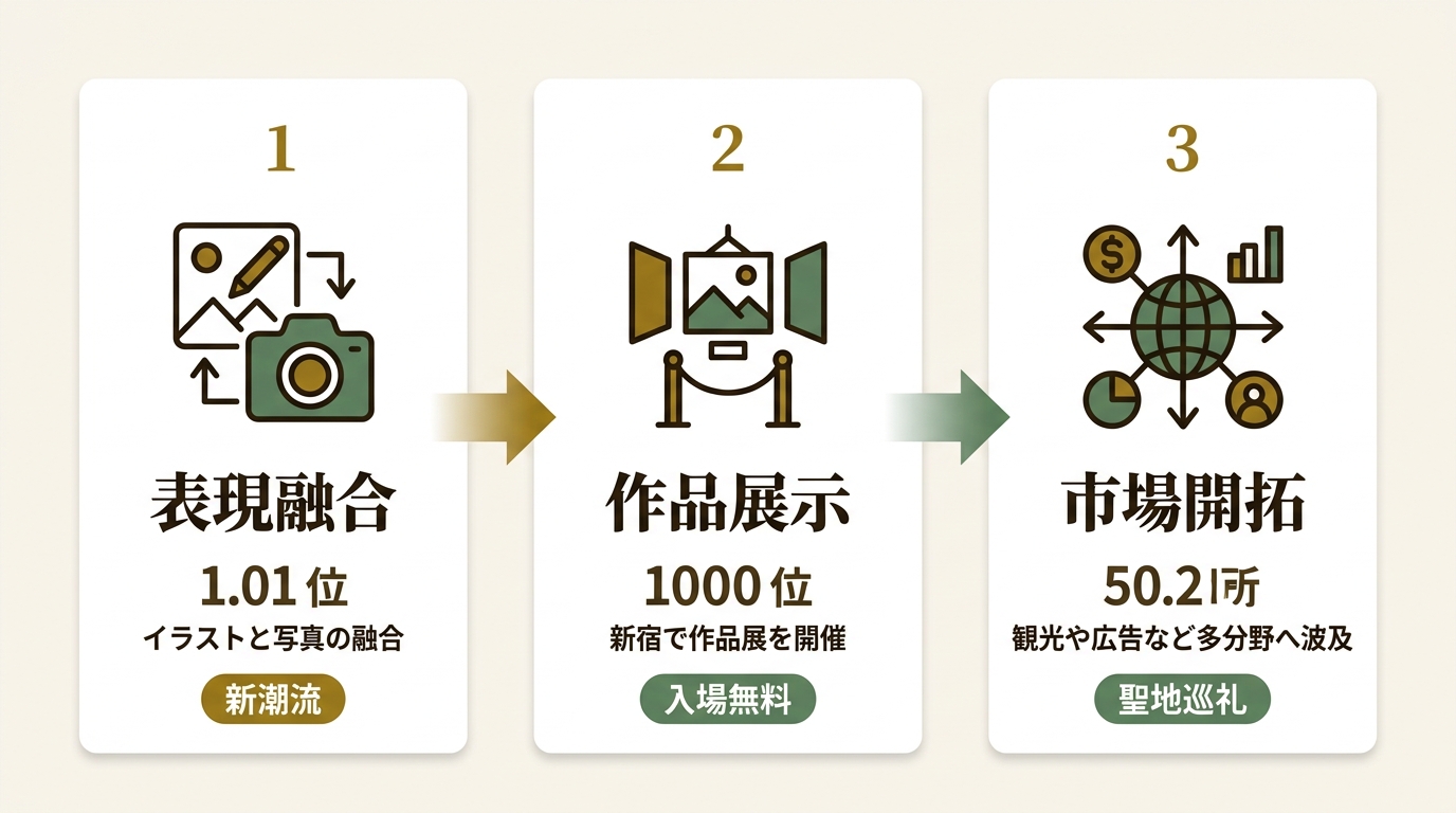株式会社UKIYO ニュース要点の図解
