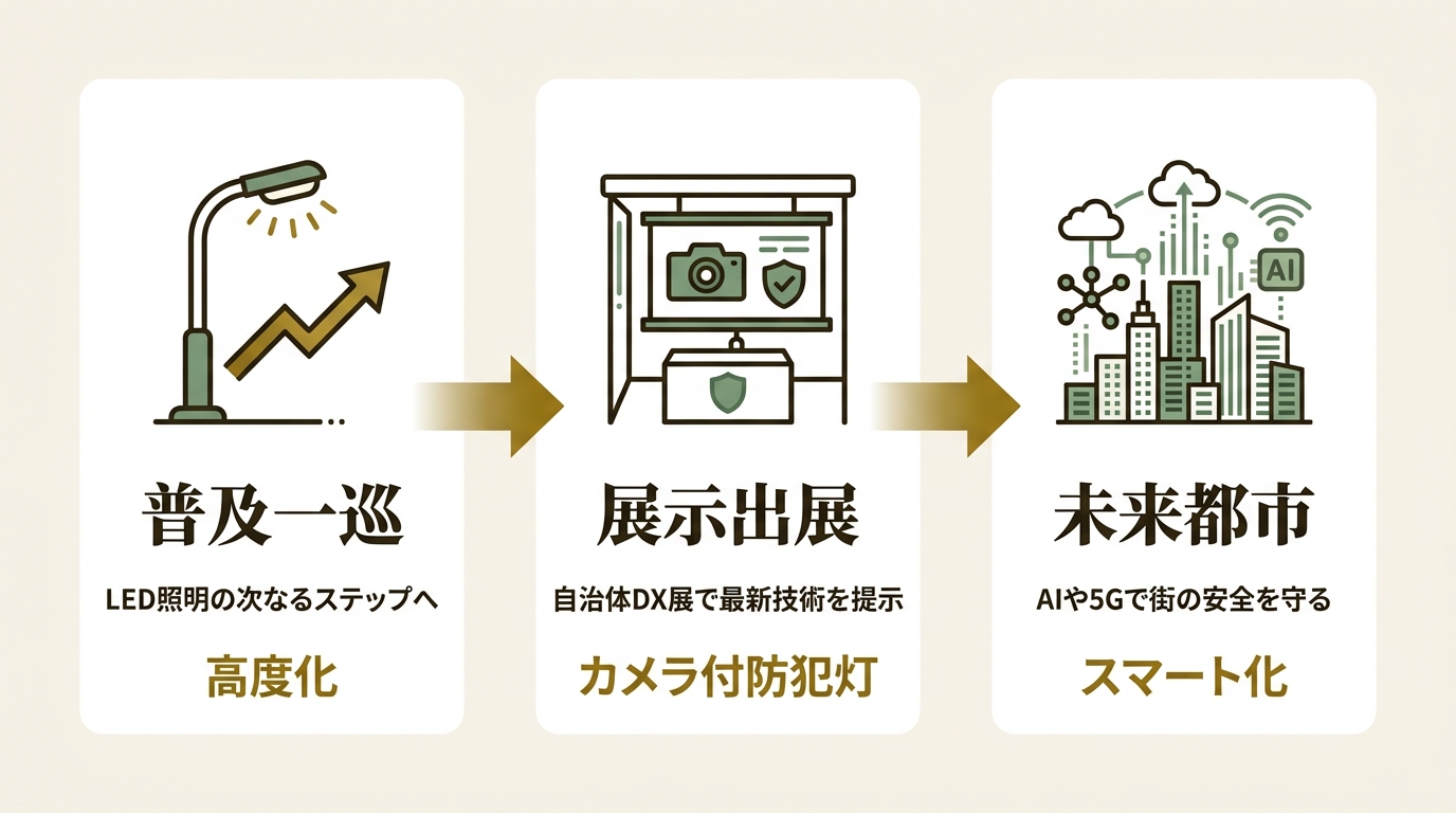 岩崎電気株式会社 ニュース要点の図解