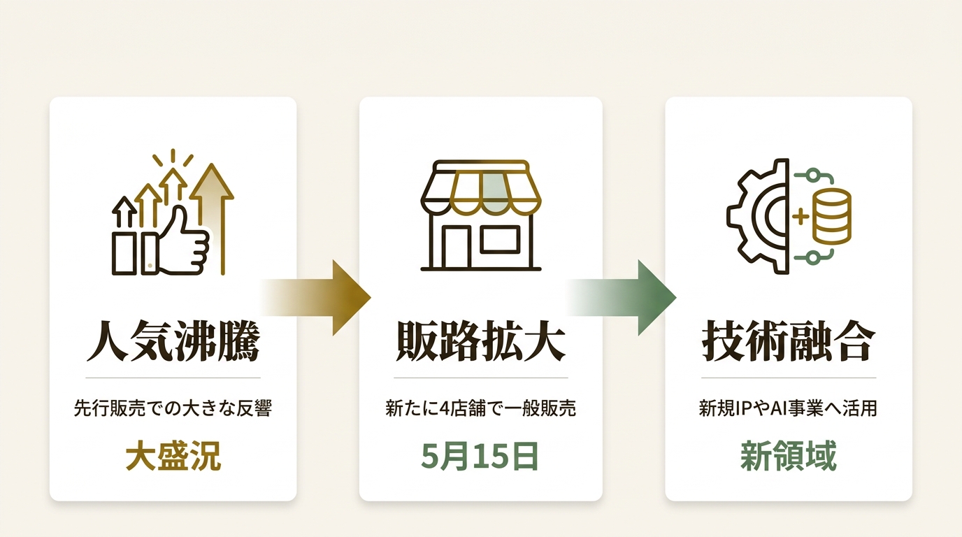 株式会社ディー・エル・イー ニュース要点の図解