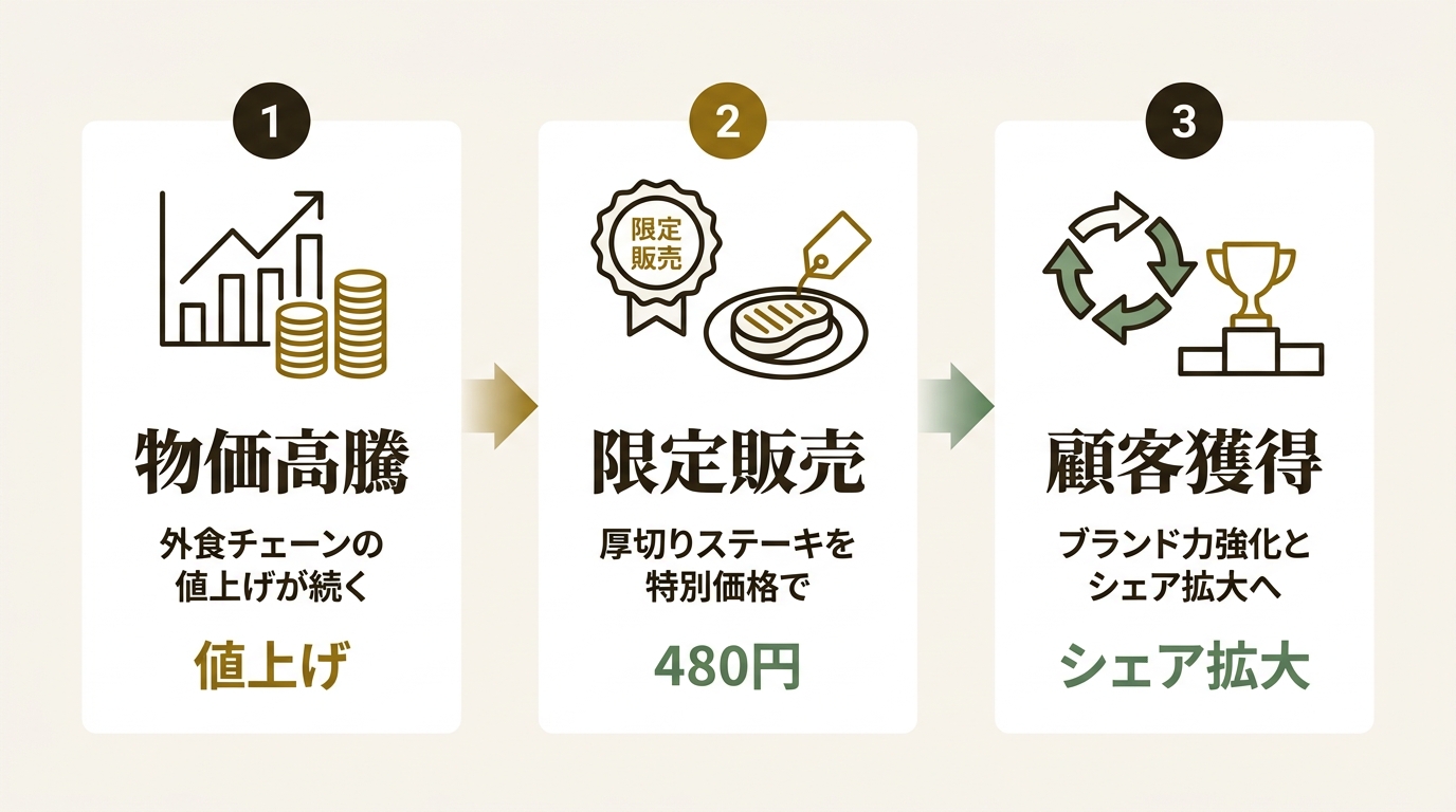 株式会社あみやき亭 ニュース要点の図解