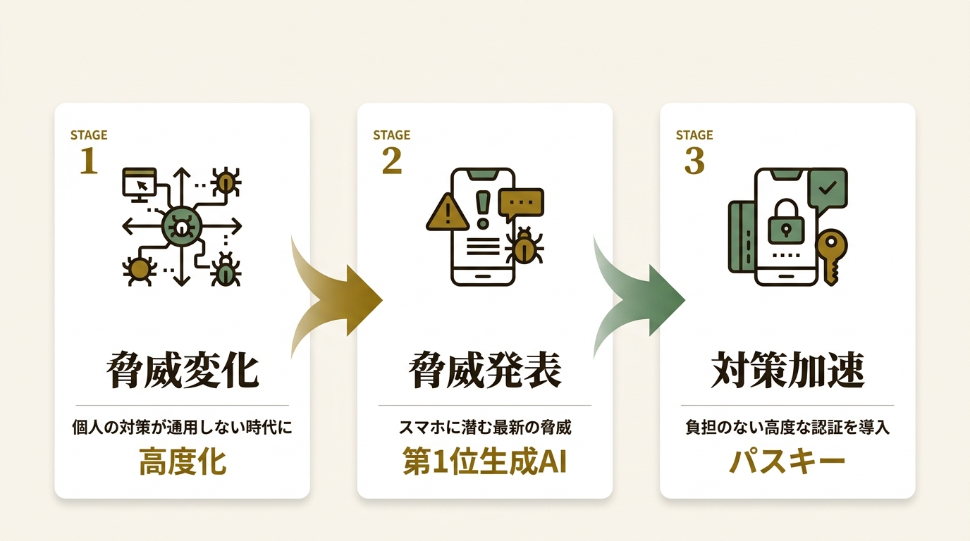 一般社団法人日本スマートフォンセキュリティ協会 ニュース要点の図解